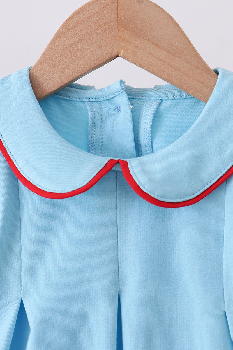 Blue Dr. Suess bloomer set