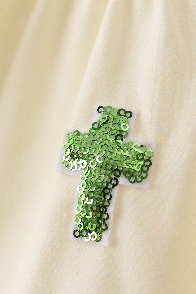 Cross Sequined Dress
