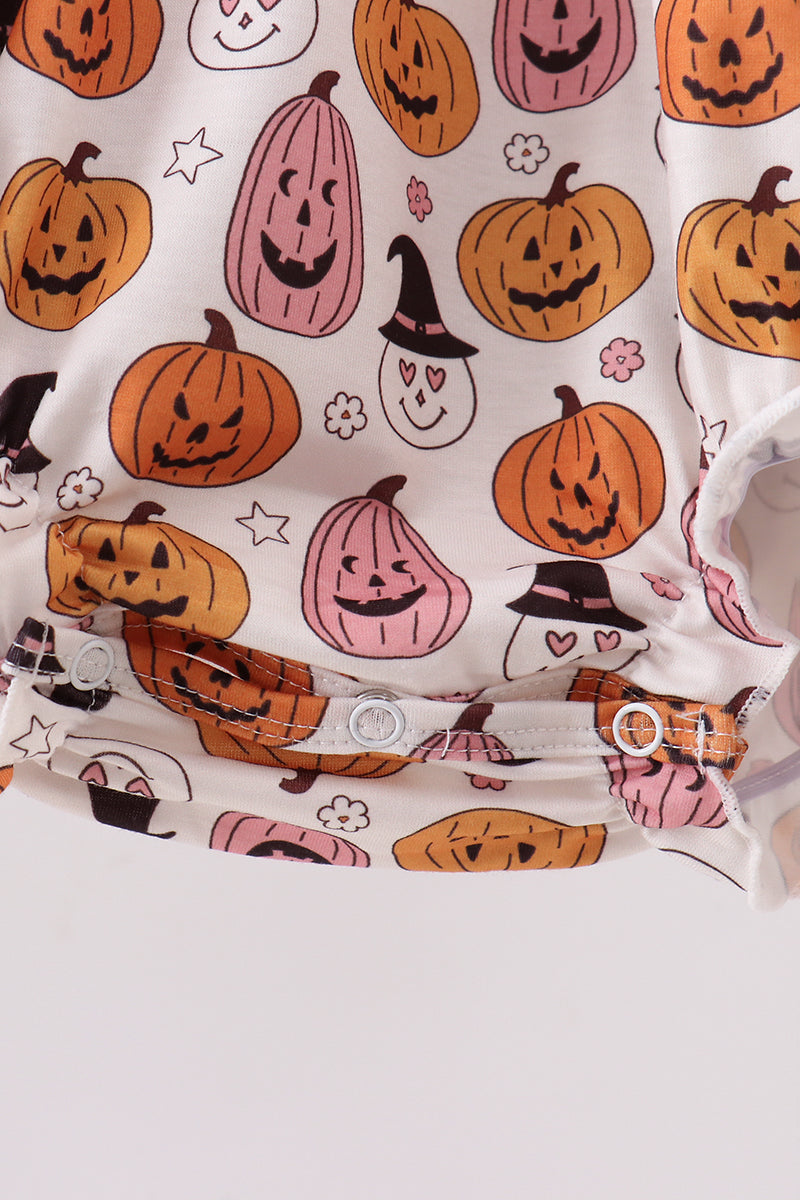 Pumpkin ruffle bubble