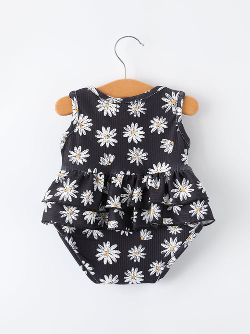 Baby Girls' Spring Daisy Romper