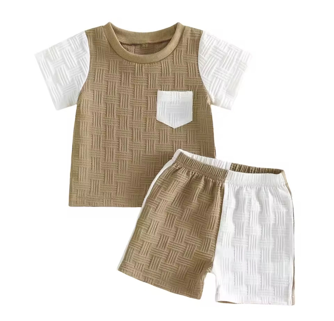 Woven Color Block Set