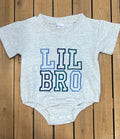Embroidered Lil Bro Romper