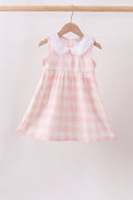 Pink gingham Dress