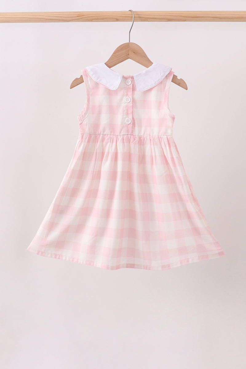 Pink gingham Dress