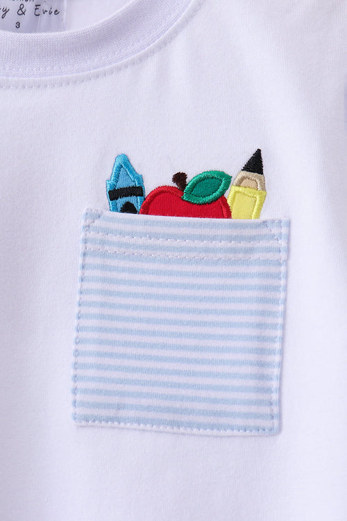 Blue School Pocket Set