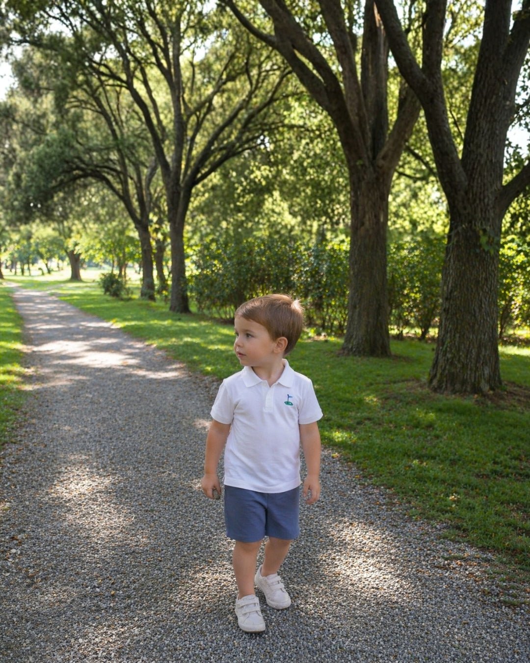 Dark Blue Boys Pocket Short