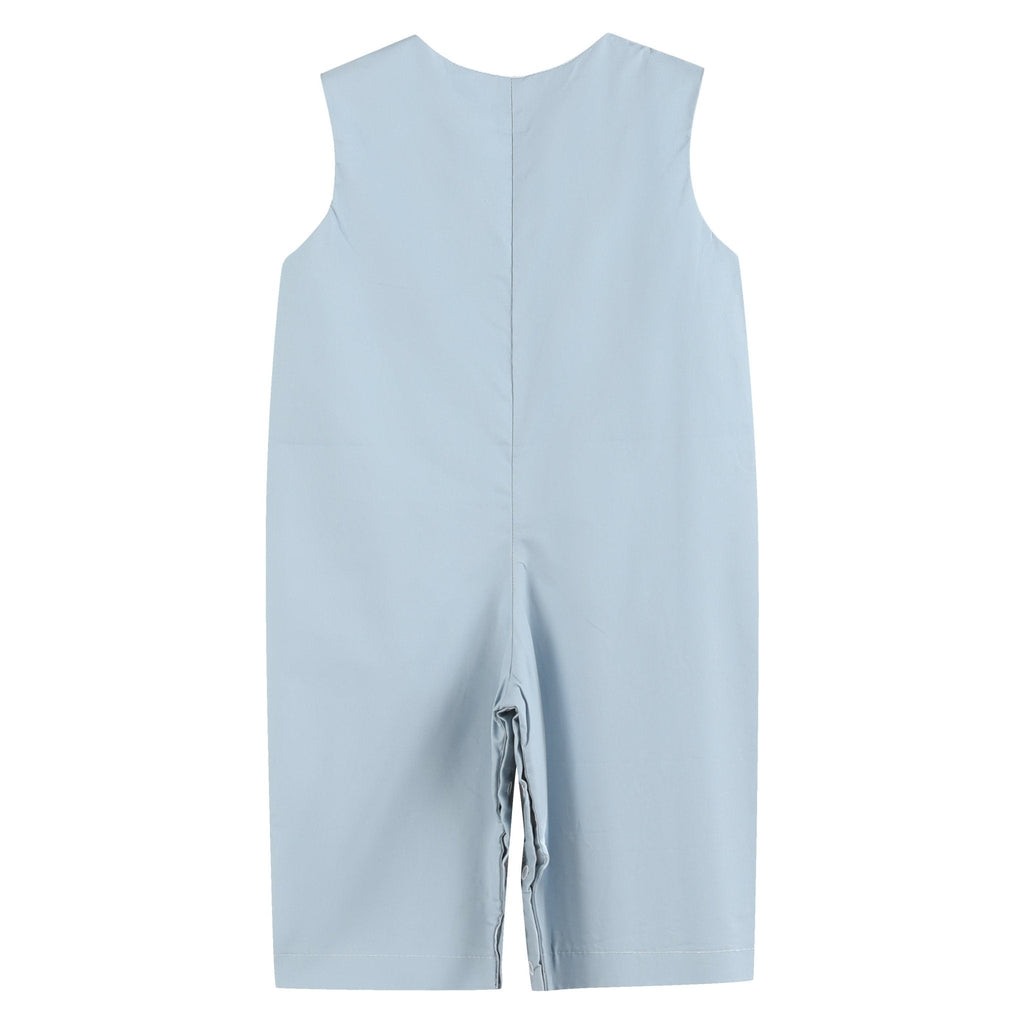 Light Gray 'Boo' Applique Longalls