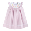 Light Purple Smocked Bishop Dress