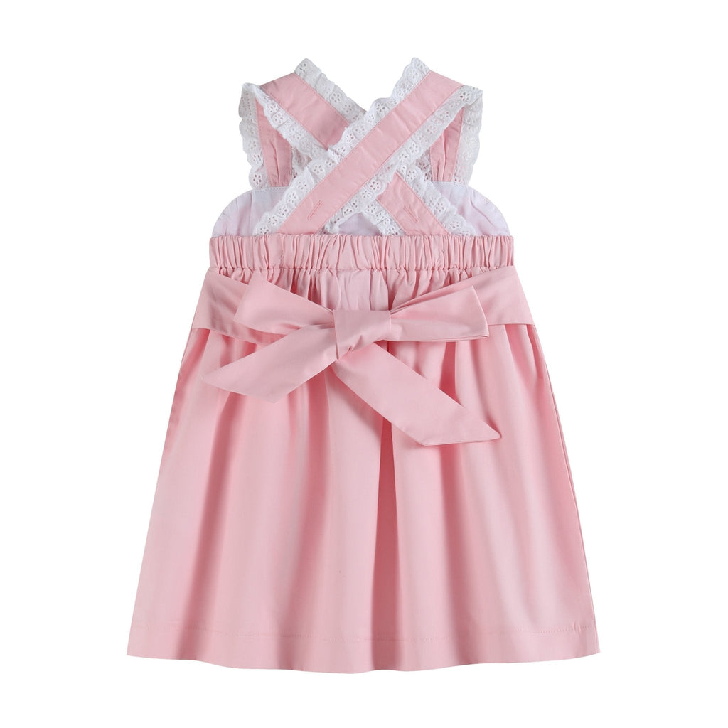 Pink and Lace Piggy Dress