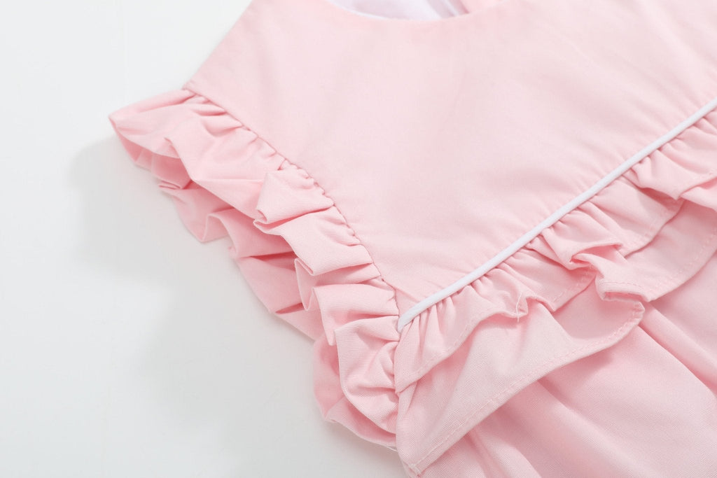 Pink Ruffle Jumper Romper