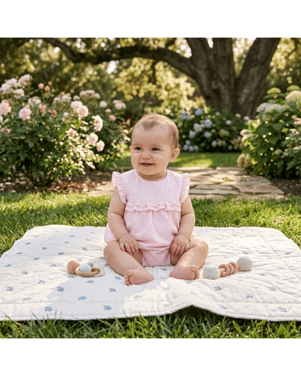 Pink Ruffle Jumper Romper