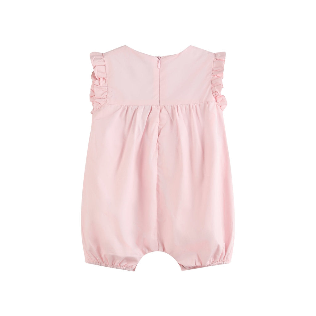 Pink Ruffle Jumper Romper