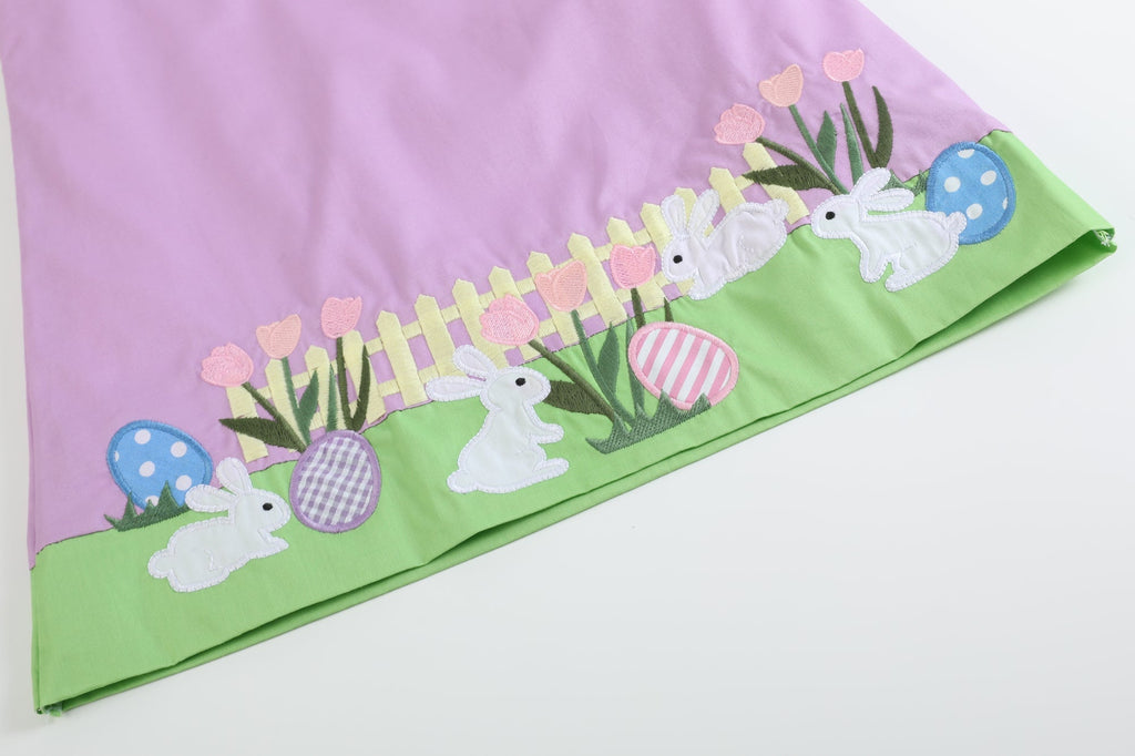 Purple Bunny Garden Dress