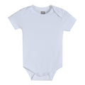 White Organic Cotton Short Sleeve Bodysuit
